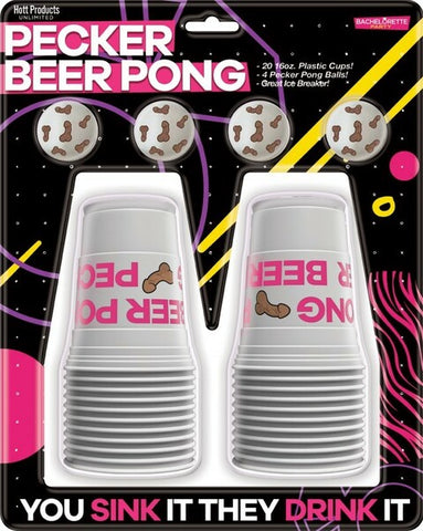 Pecker beer pong