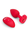 B-vibe vibrating jewelled heart plug m/l