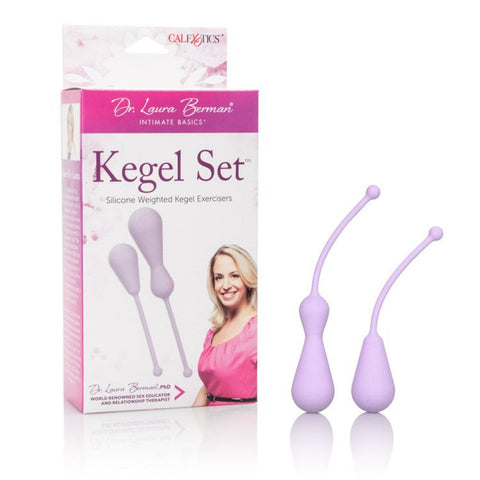 Dr. Laura Berman Kegel Set Silicone Weighted Kegel Exercisers