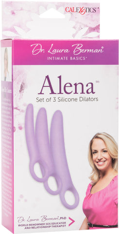 Dr Laura Berman Alena Set Of 3 Silicone Dilators