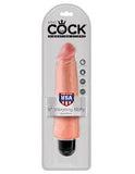 King cock 8" vibrating stiffy