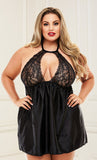 Sexy lace baby doll set QS 3178