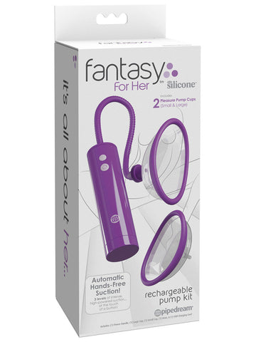 Fantasy for her rechargeable pussy pump kit