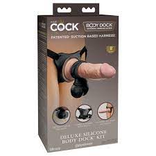 King cock elite deluxe silicone body dock kit