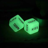 Erotic Dice Glow in the Dark