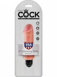 King cock 5" vibrating stiffy