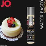 JO gelato white chocolate raspberry truffle water based personal lubricant