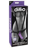 Dillio 6" strap on suspender harness set