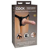 King cock elite beginner's silicone body dock kit