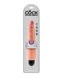 King cock 9" vibrating stiffy