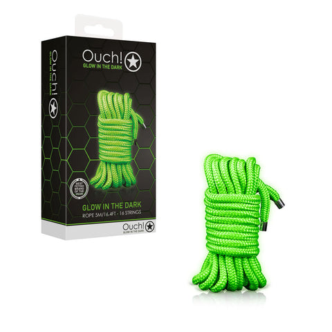 Bondage Rope 5m - Glow In The Dark