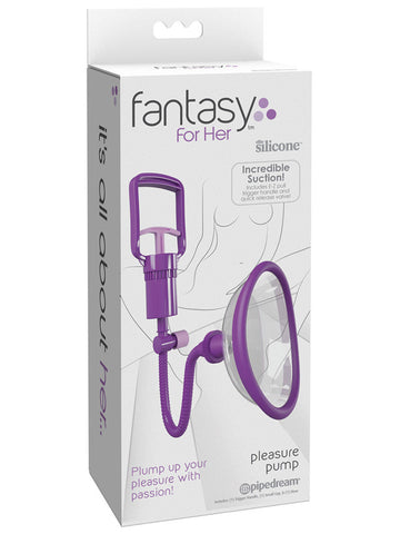 Fantasy for her manual pussy pump