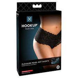 Hook up pleasure pearl boy shorts