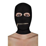 Extreme zipper mask with mouth zipper