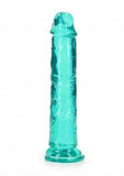 RealRock crystal clear realistic dildo with suction cup 8"